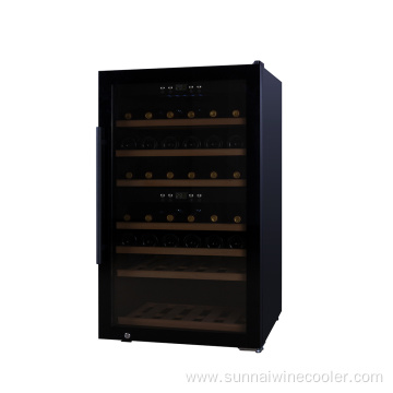 Cheap oem low noise free standing wine fridge